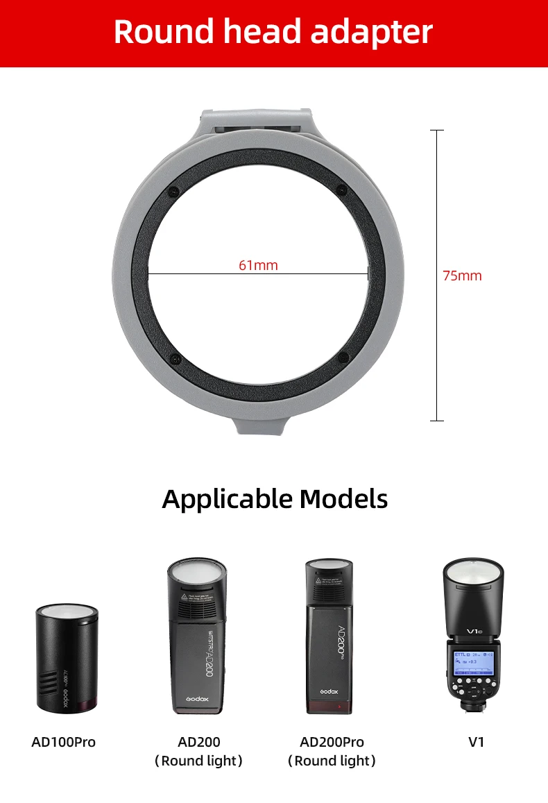Godox Ml-cd15 Ml-cs1625 Silica Gel Diffusion Dome For Photography Light