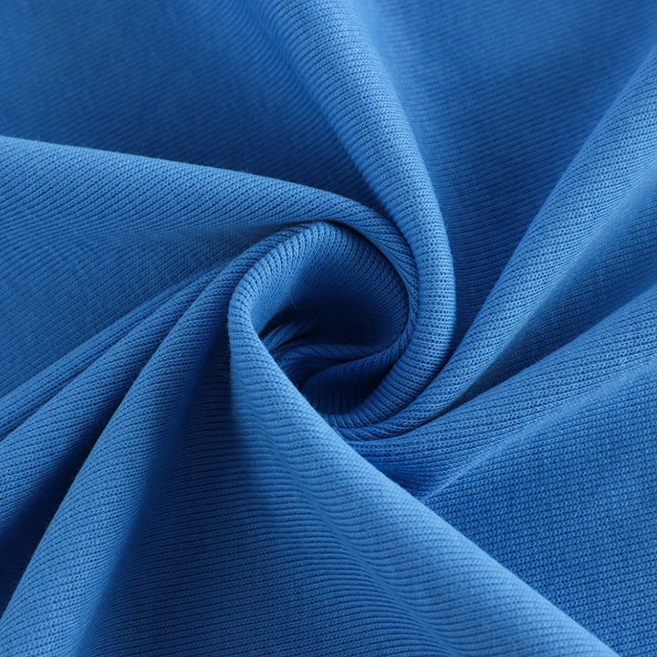 Free Sample Fabric Manufacturer 95 Cotton 5 Spandex 1*1 Rib Knit Cotton ...