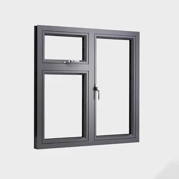 Modern Designs Double Panel Home windows Casement Aluminum Window Customized Casement Window