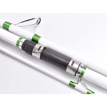 4.2m Carbon Fiber Three-Section Telescopic Beach Long-Casting Fishing Rod 300g Bait Weight Medium Hardness EVA Surf Rod – Hard Lure – view 5