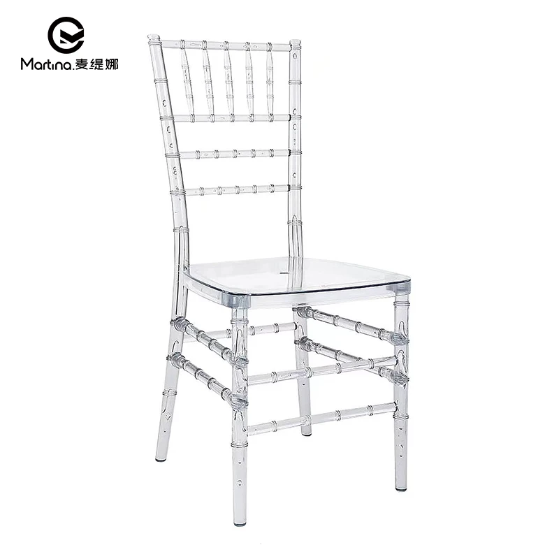 Modern Hotel Furniture New Plastic Resin Wedding Chairs Banquets Events Outdoor Parties Versatile Restaurants Bars Outdoor