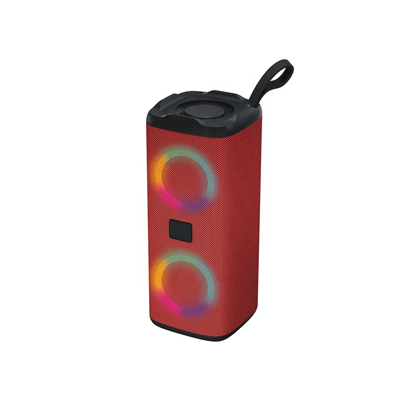 Портативная колонка с поддержкой Bluetooth, Hi-Fi стерео, бас, TF-карта, Беспроводная Bluetooth Колонка со светодиодной подсветкой Rgb
