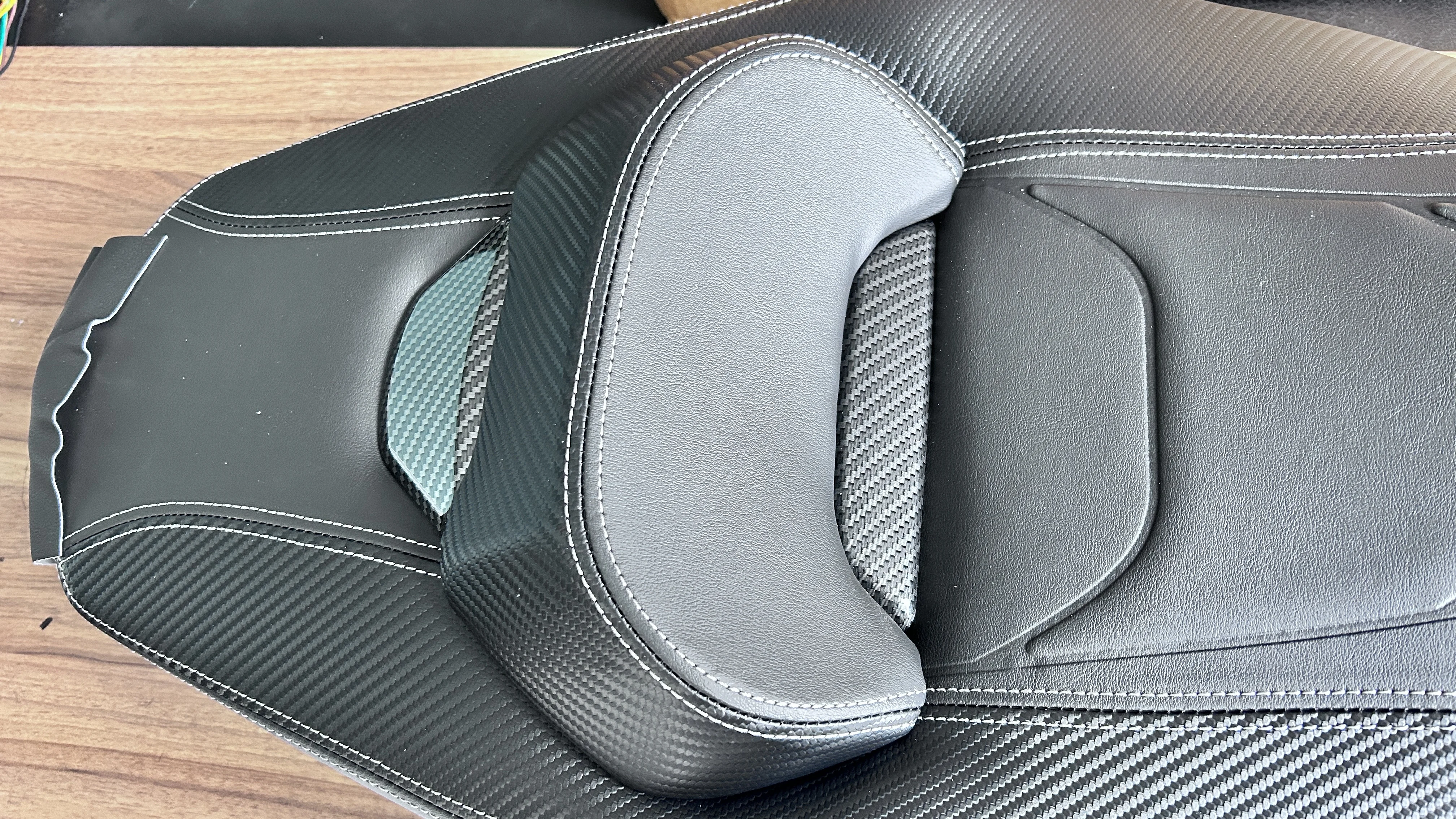 Honda PCX 125/160 Leather Seat Cushion - New Motorcycle Seat OEM