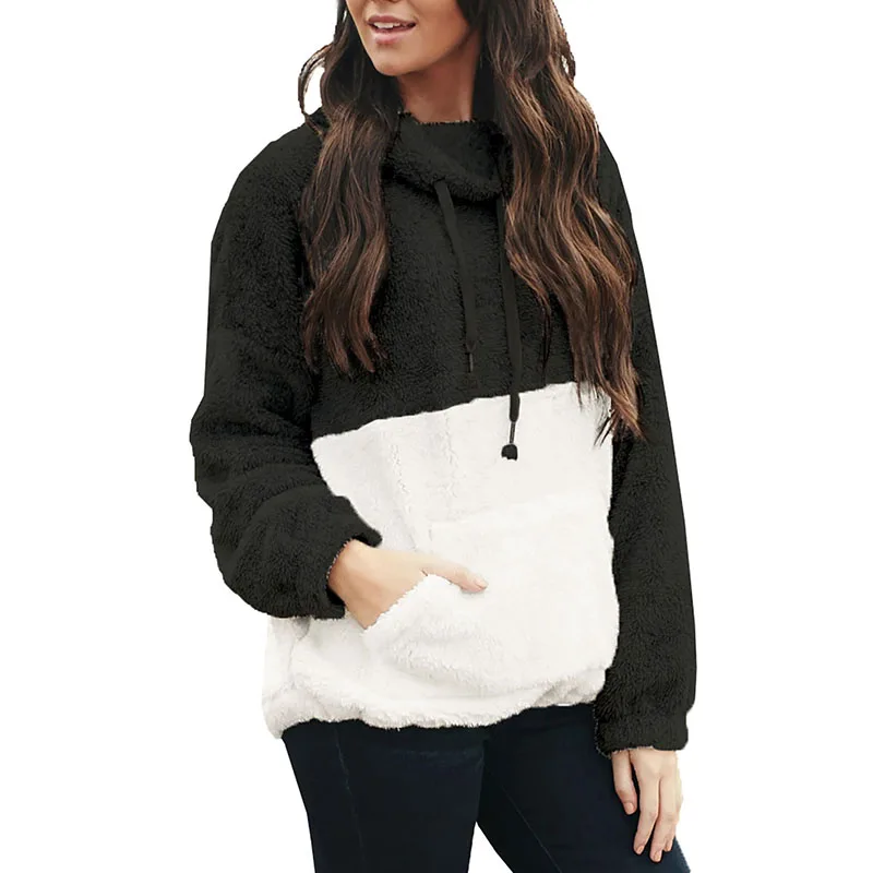 Cowl neck sweatshirt wholesale Clearance