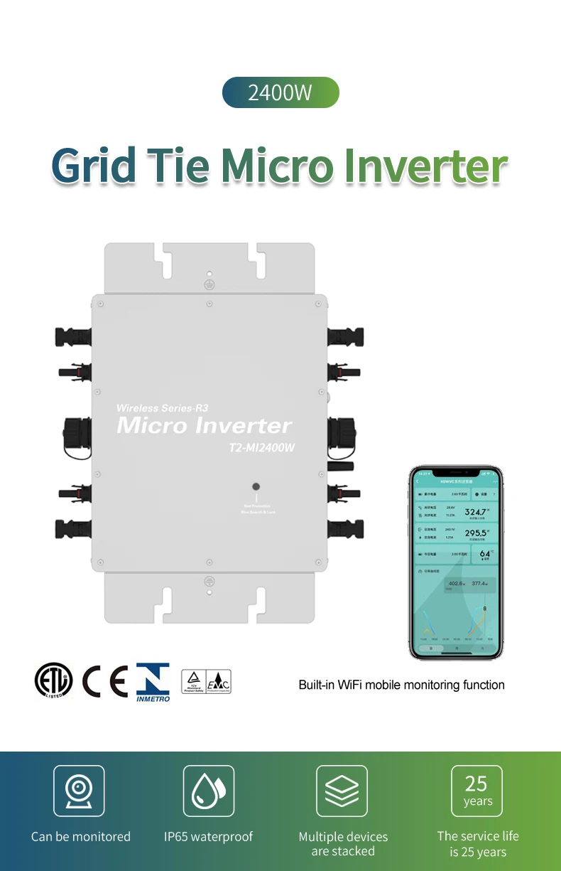 Micro Inverter on Grid - Efficient Solar Power Solutions