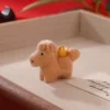 Pony de lingote flocado - Café