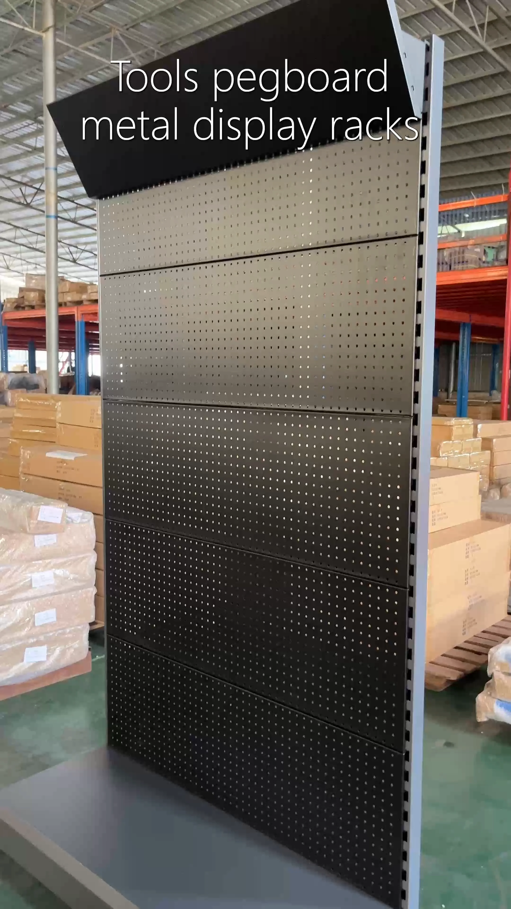 Pegboard Display Stand Retail Hanging Power Tool Display Racks And