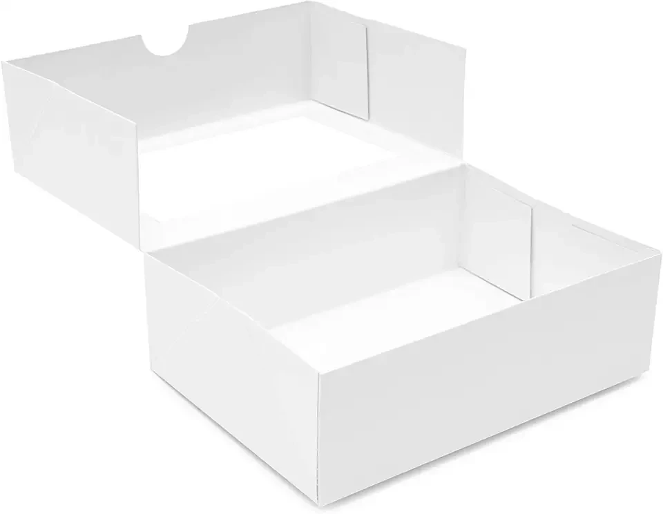 Wholesale Plain White Cake Boxes For Pastry In Bulk Cake Boxes With Window Buy Biscuits Paper