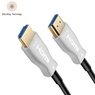 Video Audio Cable 40 Meter Video Audio To Optic Fibre Hdmi Cable Aoc Oem 8k 100ft 100m Security Camera 50ft Kabel Tv Ps4 Ps5 50mtr Cabo