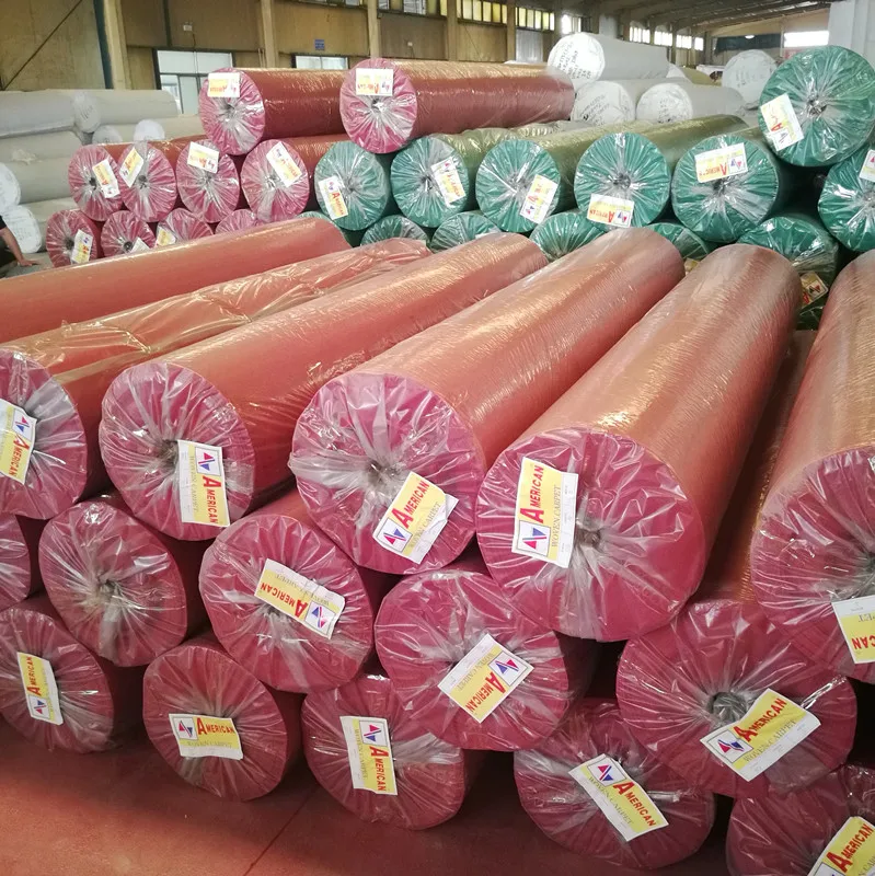 ニードルパンチカーペット LP-306 90巾 ピンク フェルト ラグ ロール状