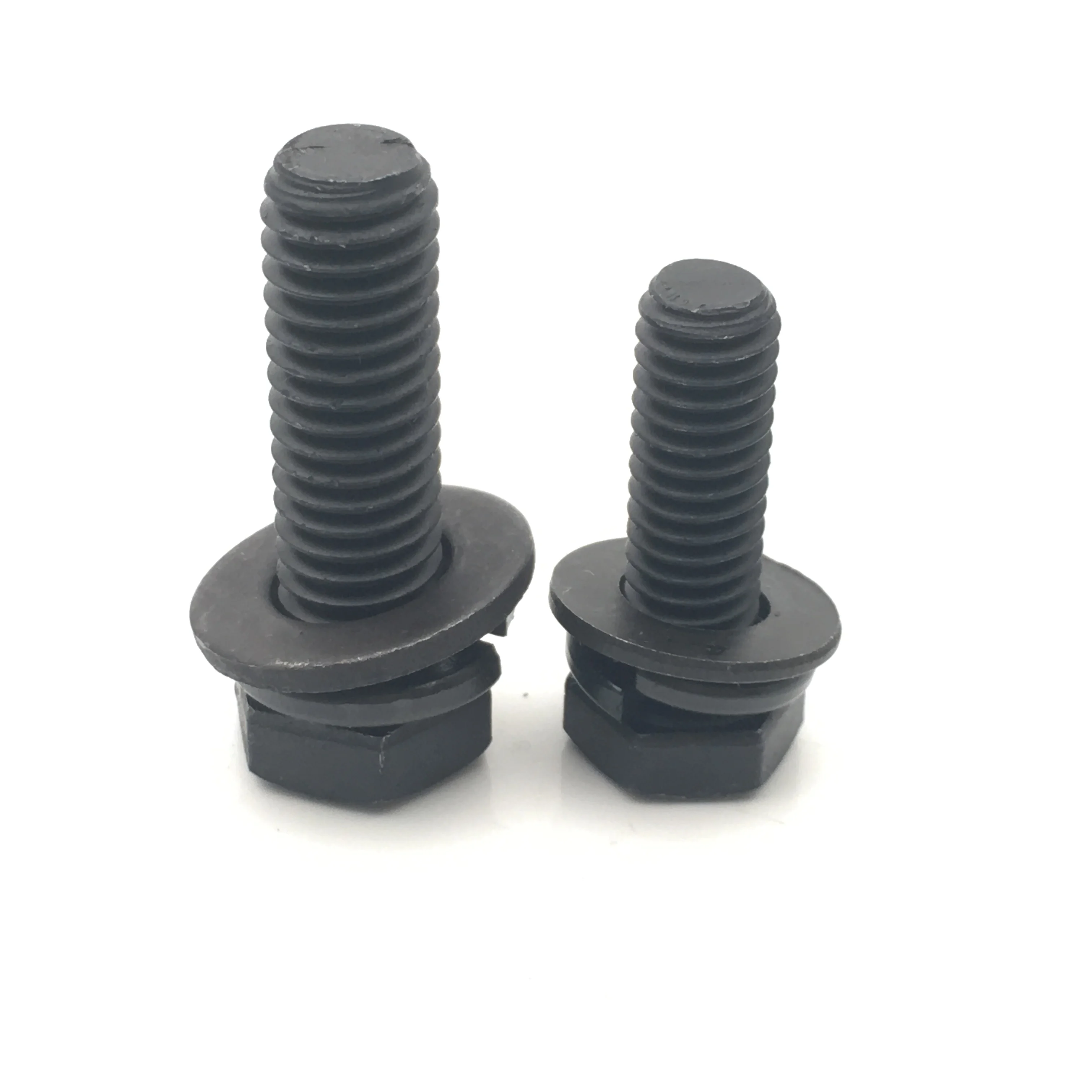 Dadi Esagonali 3/8-16 Grado 8.8 - 10 Pezzi Acciaio Carbonio Ossido Nero - Per Bulloneria - Foto 7