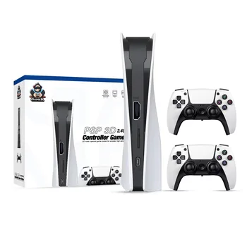 Q10 3D Game Stick 64G/128G Video Console Retro 4K Home TV 2.4G Wireless Controller Supporting for PSP