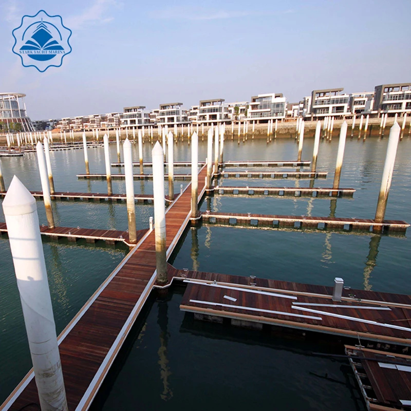 Shore Ramp Flottant Pontoon Design Luxury Aluminum Floats As Floating Bridge Marine Supplies for Dock & Boat
