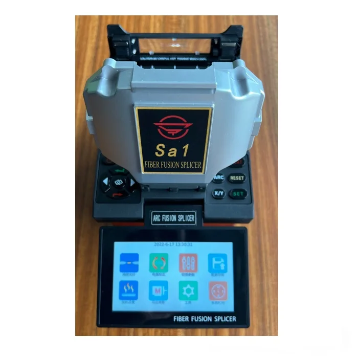 Core Alignment 6 Motors Fiber Optical Splicing Machine Fusion Splicer FTTX Splicer Device