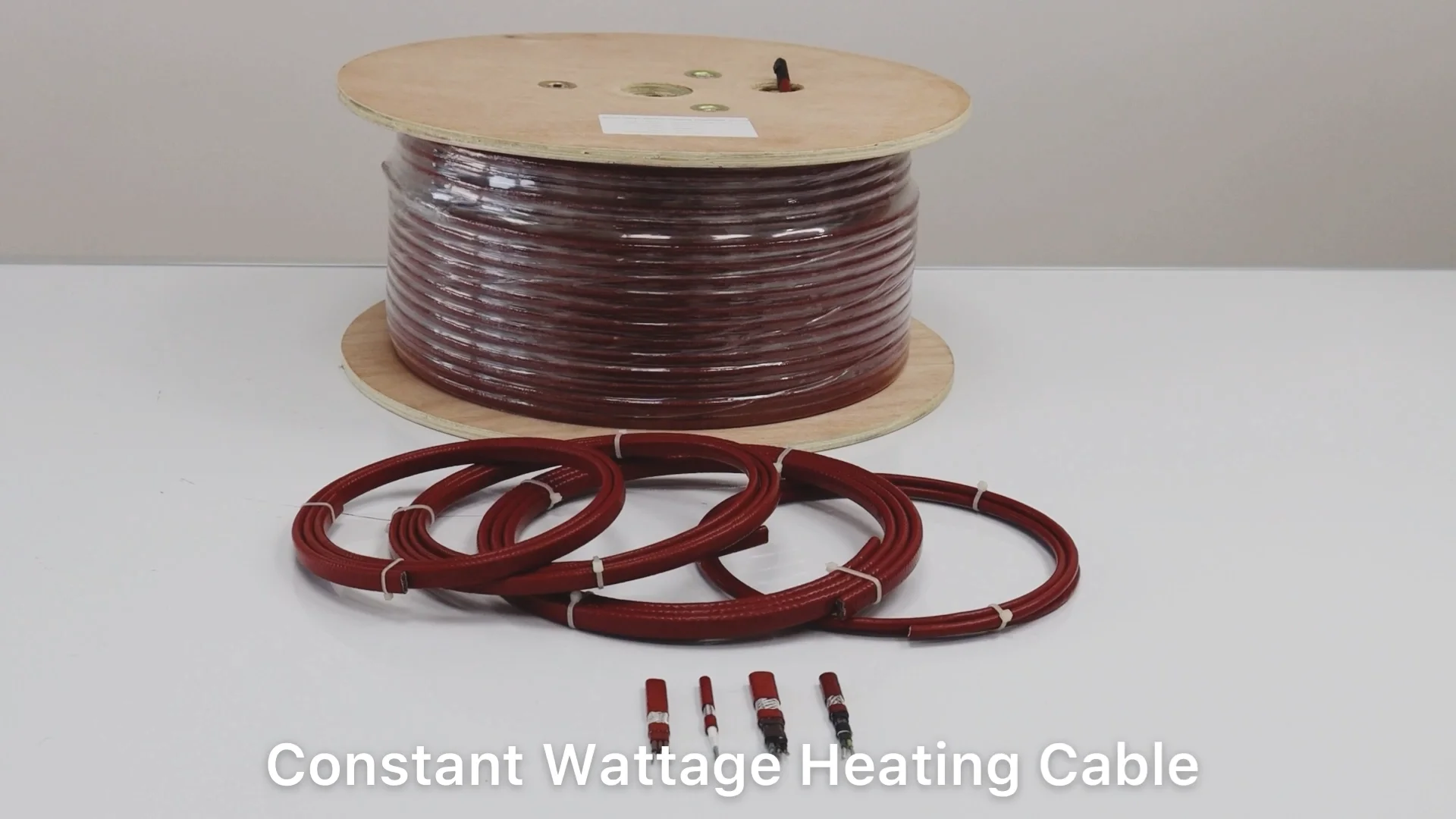 Heating Cable Coil At Constant 380v Parallel Constant Wattage Pipe