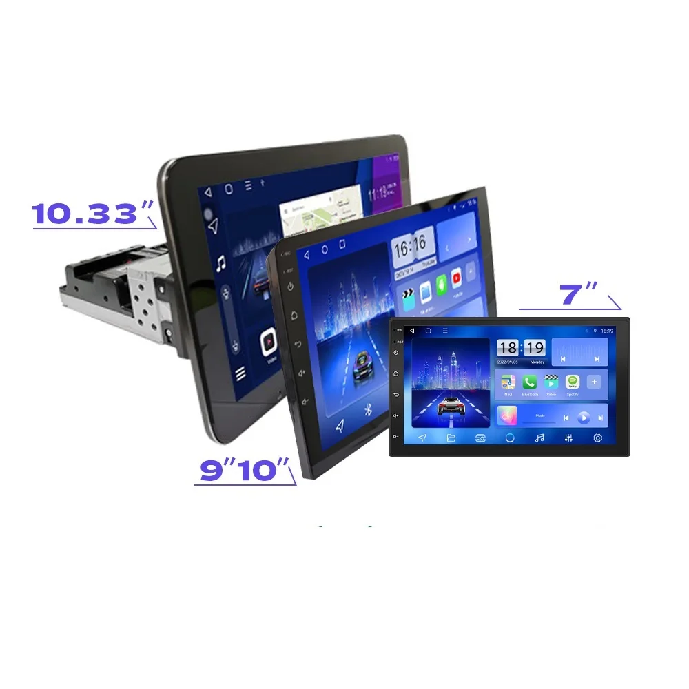 5/6.9/7/9/10/10.33 Inch Car Radio Android Stereo