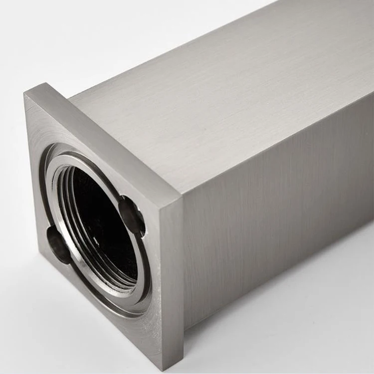 Grifo monomando para lavabo de baño cuadrado con función fría y caliente de acero inoxidable SUS 304 moderno