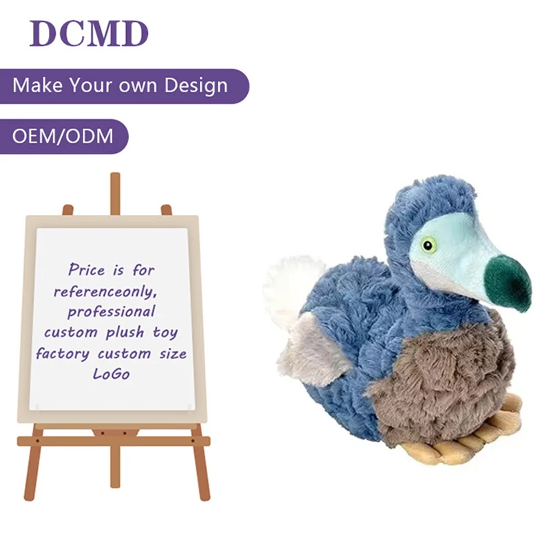 CPC Custom Plush Toys Low Moq Wholesale 8 Inches Gifts Dodo Bird Stuffed Animal Plush Toy