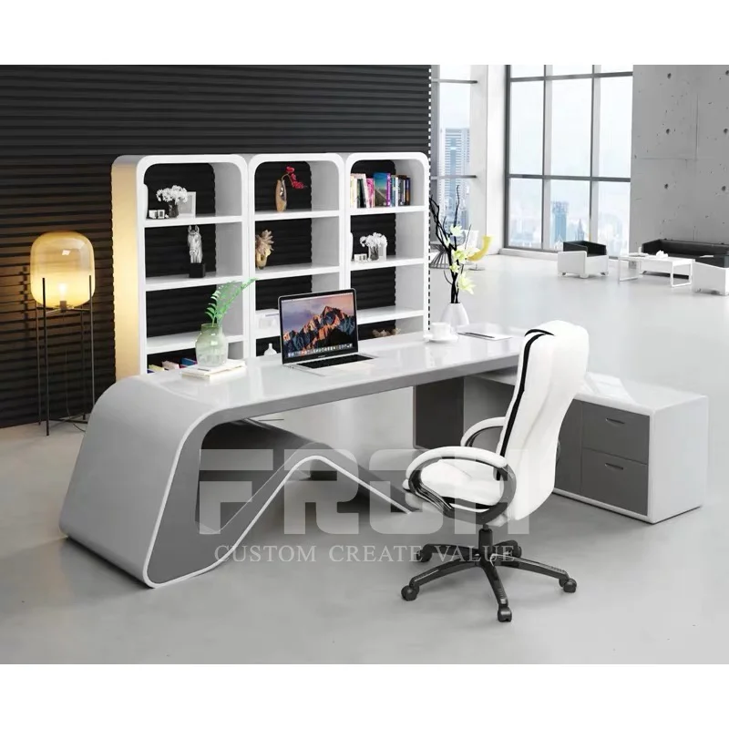 Modern office desk Office Furniture Boss CEO Manager Office Table
