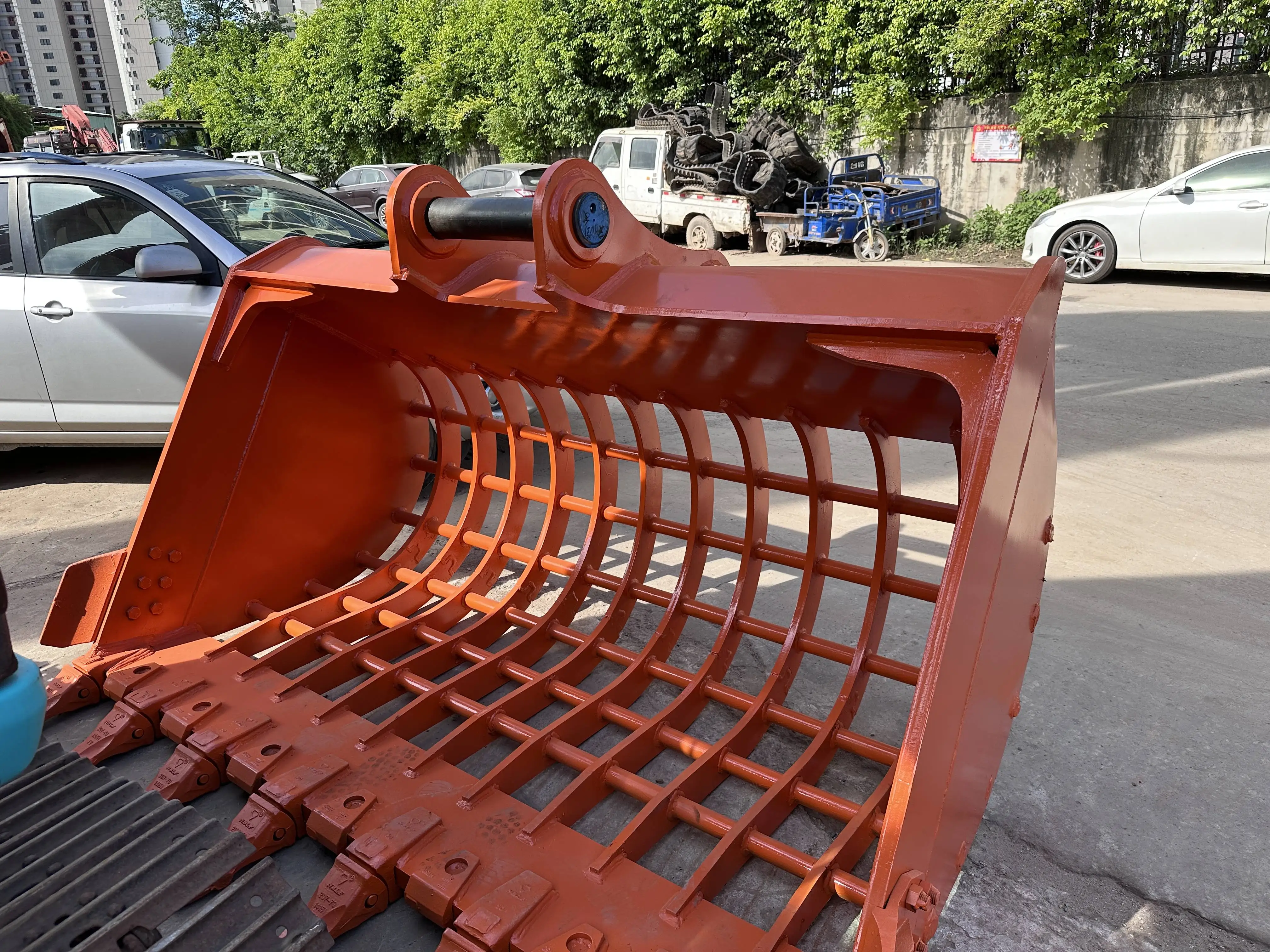 Rock Skeleton Bucket Excavator Sieve Bucket For Excavator Repair Attachment Replace Bucket For
