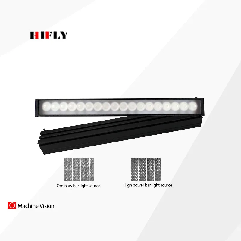 High Intensity 12W Machine Vision Illumination Compact Bar Light for Edge Defect Inspection