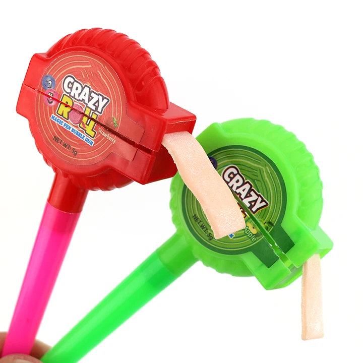 pen bubble gum