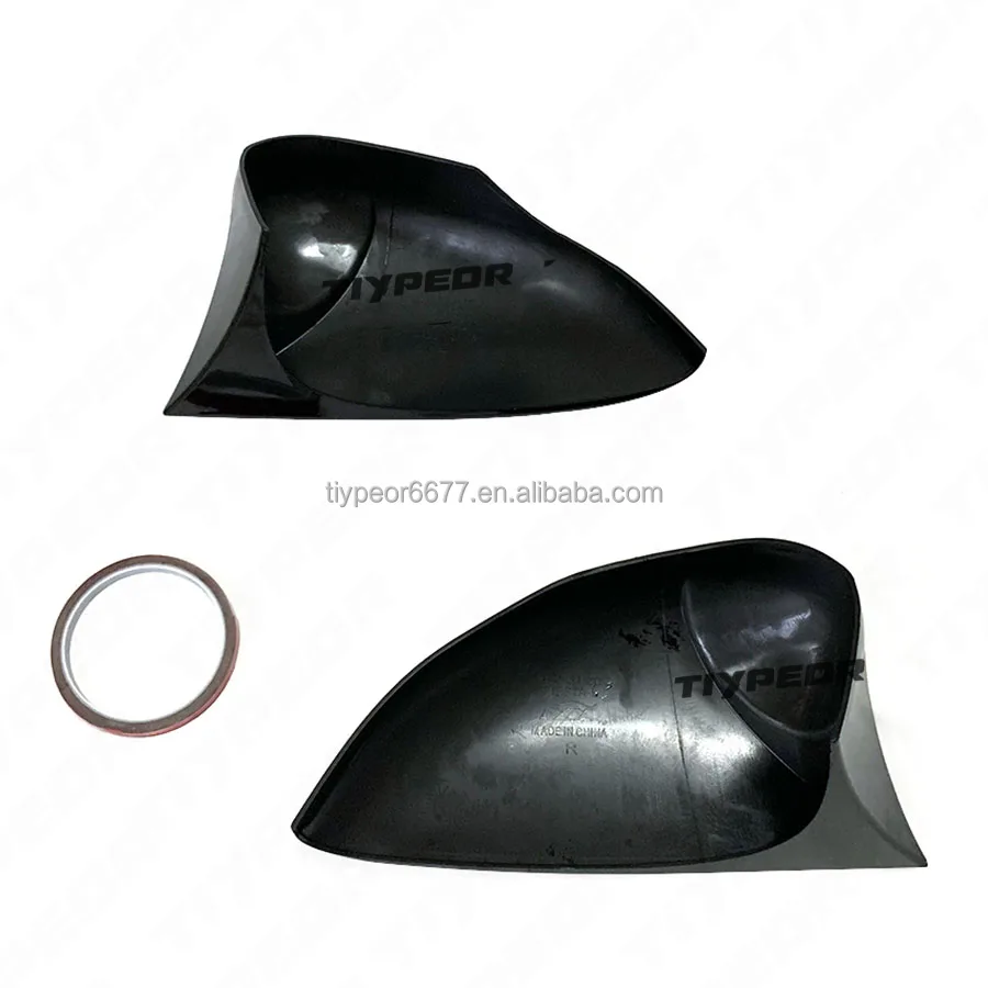 product premium glossy black wing mirror cover for volkswagen magotan 2011   2016   enhance side rear view-7