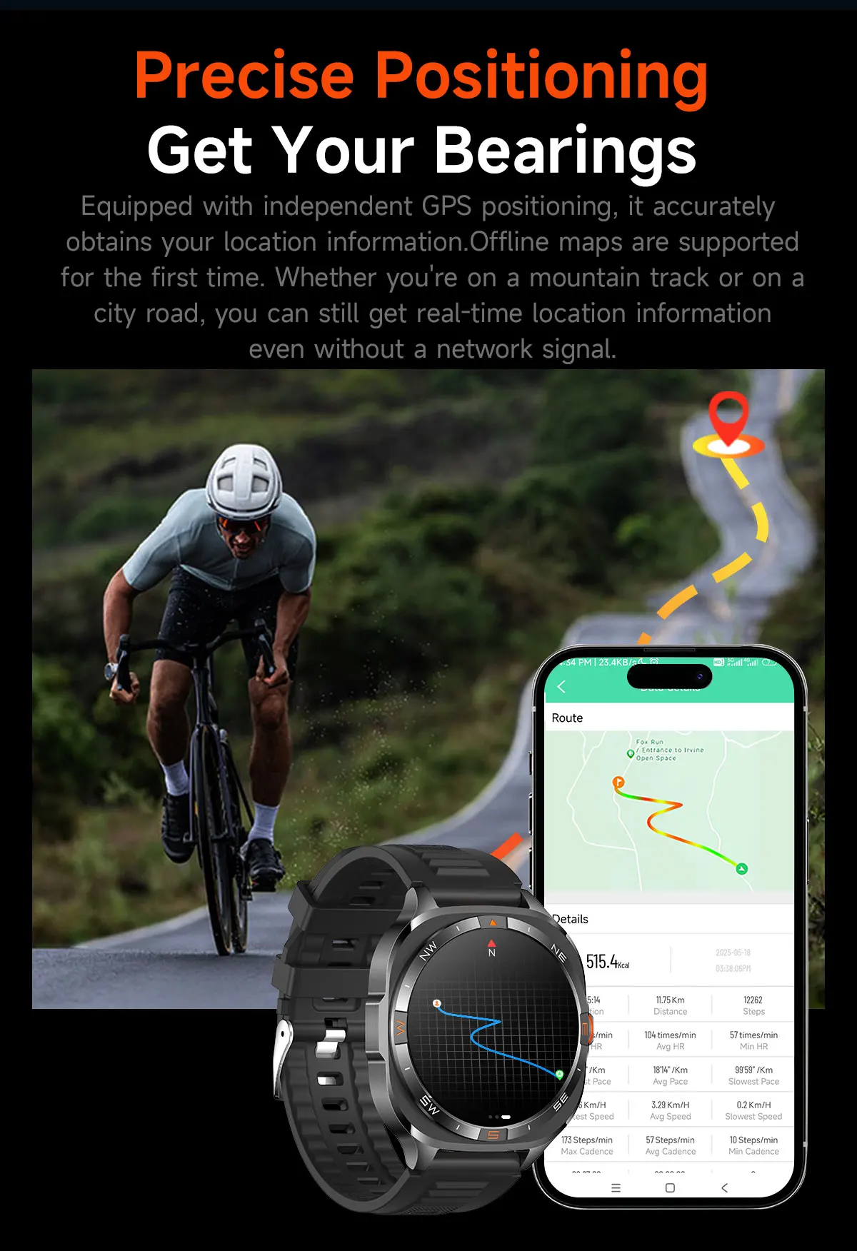 If you are searching for a supplier of a product with perfect quality control and highly competitive prices, which gives you an advantage in expanding your local market, then contact us now!  Competitive suppliers of  G400  Outdoor 2026 Smart Watch Heart Rate Health Monitoring Large Memory BT Call Fashion GPS Smart Watch for Men