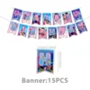 Witch hunter group flag-display set-15 pieces