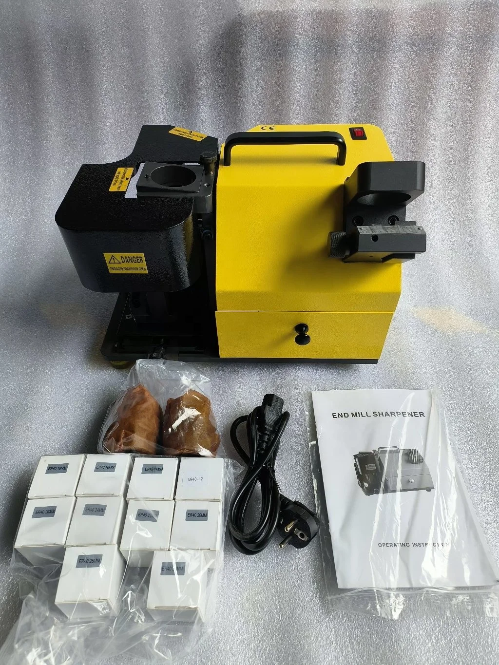 X3A Universal Tool Milling Cutter Sharpener End Mill Grinder End Mill Sharpener