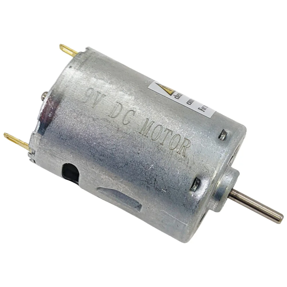 High-Speed High-Torque Most Powerful DC Motor with Brush Commutation and Permanent Magnet Construction for Hair Dryer
