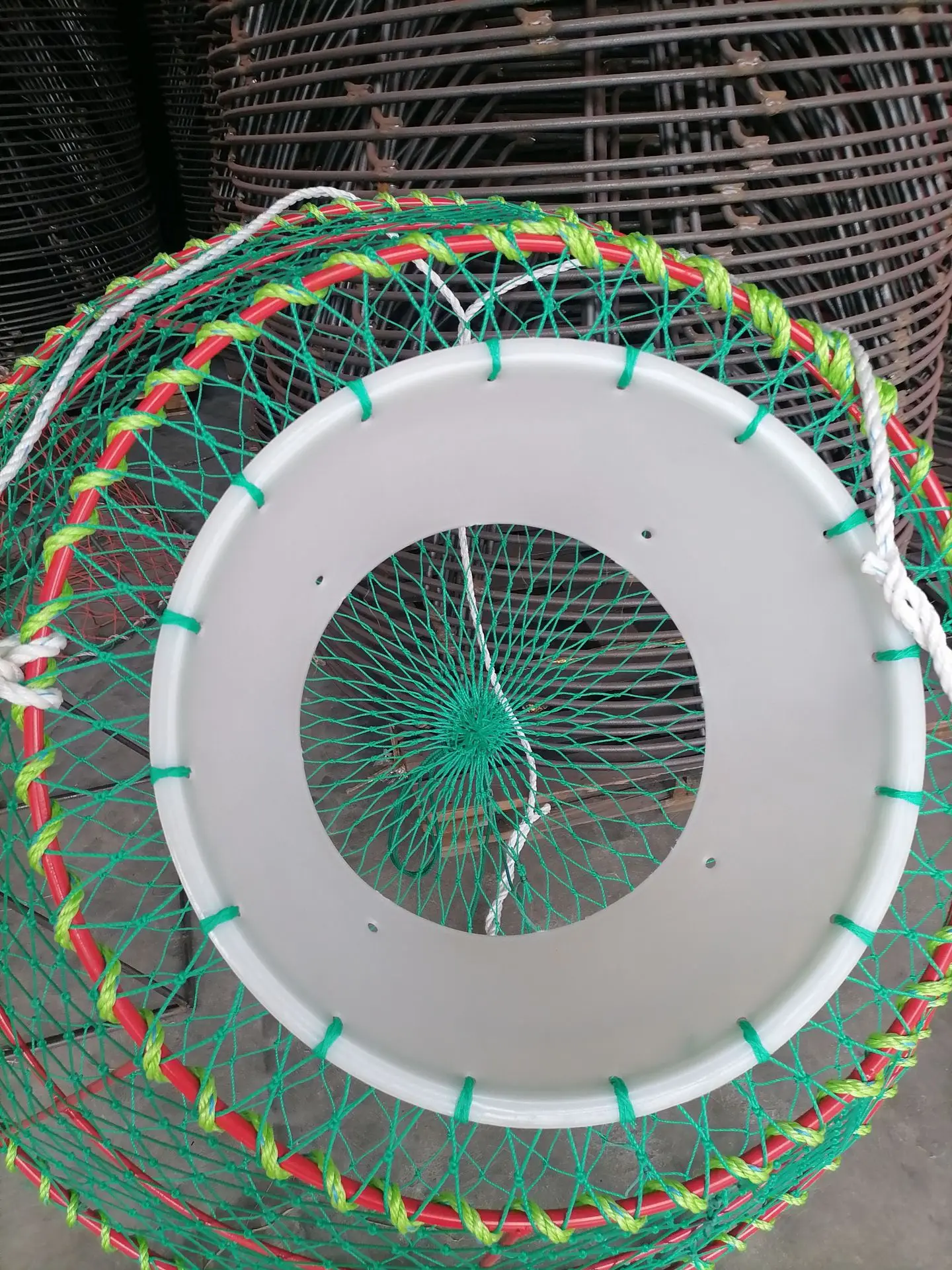 Customized Bold and Heavy Sea Fishing Round Trap Crab Pot Special for ...