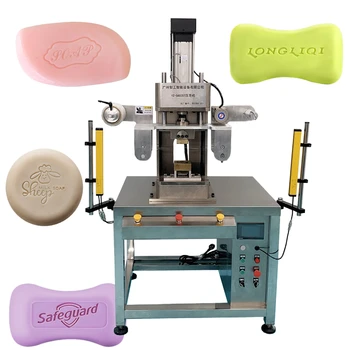 Automatic Soap Press Printing Machine Widely Used Manual Toilet Soap Bath Bar Stamp Liquid Handmade Soap Stamping