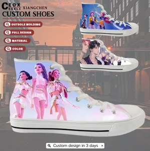 Canvas Shoes Sepatu Zapatillas Original Custom Shoes Lace up Vulcanized Flat Casual Sneakers Canvas Shoes for Men and Women