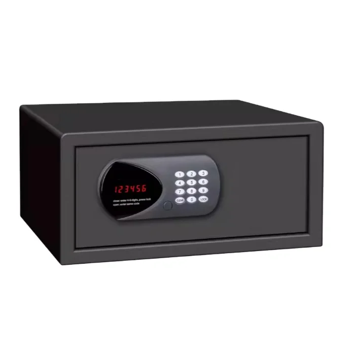 Factory Direct Mini Hotel Safe Box Electronic Secure Storage for Money and Jewellery with Code Key Direct Sales