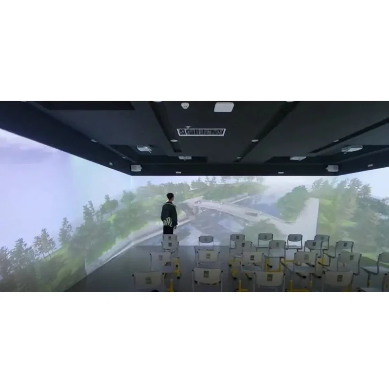 Immersive Experience Interactive Projection Laser Touch Tech 2MM Precision 3D Mapping Interactive Wall Exhibition Wall Games