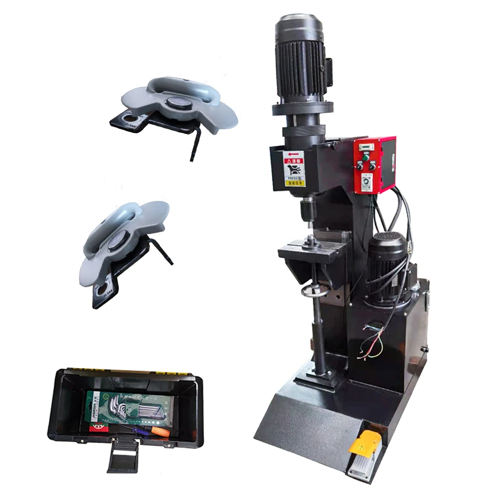 Simple Operation Large Diameter Rivets Energy Saving High Efficiency Spot Spin Automatic Riveting Machine