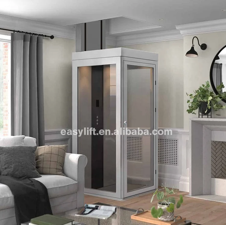 Low Cost Residential Lift Elevator  Customizable Home Lift Platform Elevator Glass Sightseeing Elevator Lift