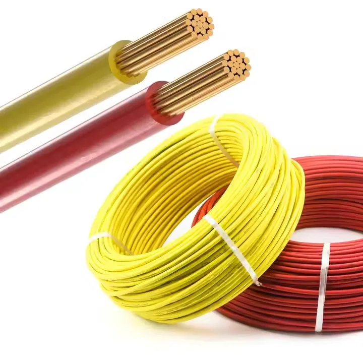 ZR-BV fireproof 25mm 35mm 50mm AC 450/750V PVC insulation copper conductor electric wire house wire for interior decoration