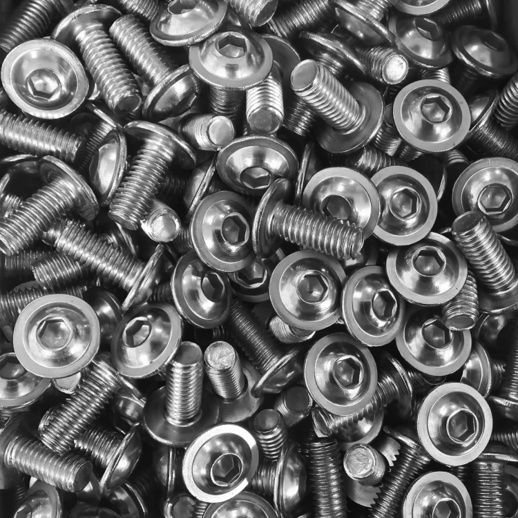 Viti M5 ISO 7380 Testa Sfera Bulloni Testa A Cupola M5 In Acciaio Inox A2 - Pulsante Presa Con Vite A Brugola ISO 7380 The Medium Ps5 - Foto 12