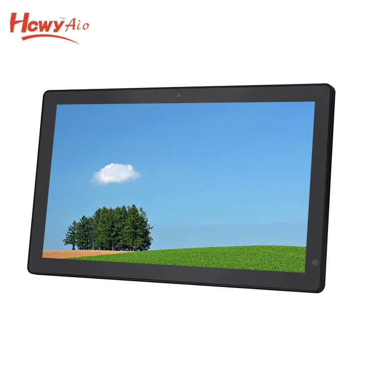Wall Mount Touch Screen Android Tablet 17 Inch USB RJ45 Wifi Advertising Display