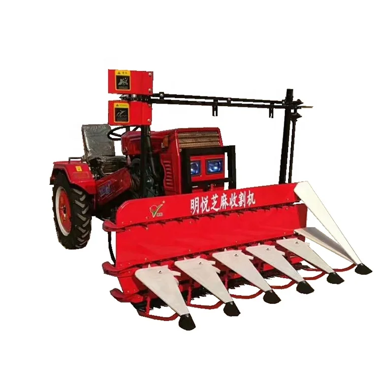 4 Wheels Tractor Mounted Reaper Machine to Cutting Corn Maize Alfalfa Grass