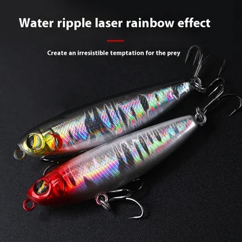 ABS Material Z-Dog Lure Long-Casting Topmouth Culter Bass Target 10g Floating Pencil Surface Fishing Lure – Pencil – view 5