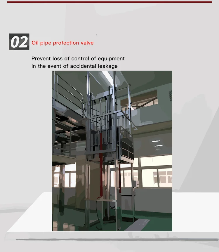 Hydraulic Electric Vertical Freight Elevator Industrial Warehouse ...