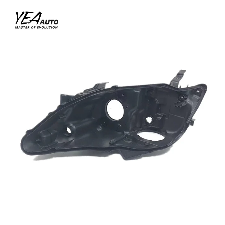 product yea auto car headlight housing pp plastic eu version black back base for toyota camry head light housing 2015 2016 2017-32