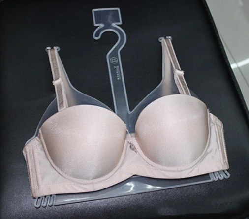 Clear Bra Hanger for display