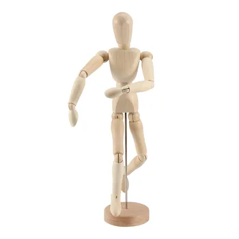 US Art Supply Wooden Horse Artist Drawing Manikin Articulated Mannequin