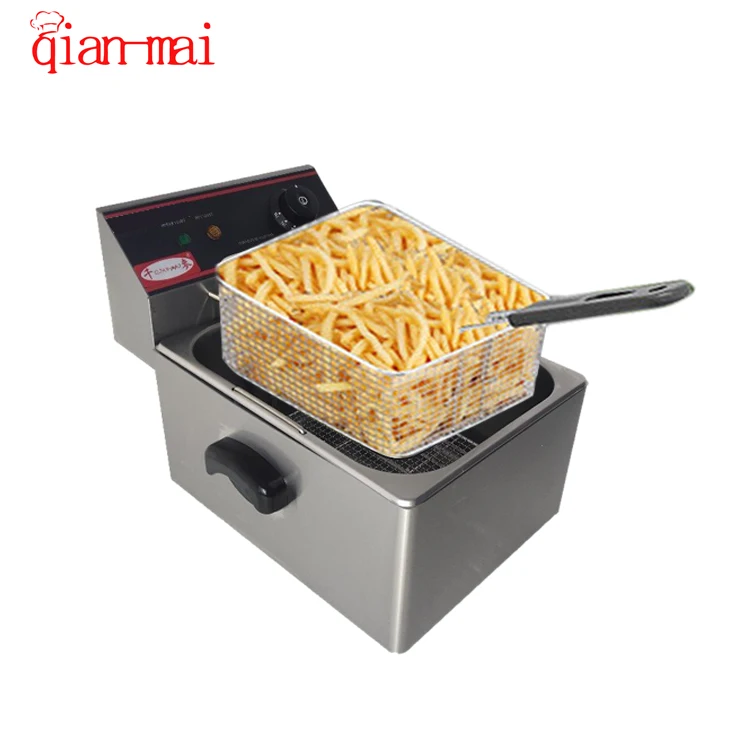 Electric Portable 6 L Chips Corn Dog Banana Fried Machine Commercial 	freidora Friteuse  Kfc Chicken Commercial  Deep Fryer