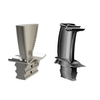 Gas Turbine Blade Jet Engine Turbine Blades High Pressure Turbine Blade ...