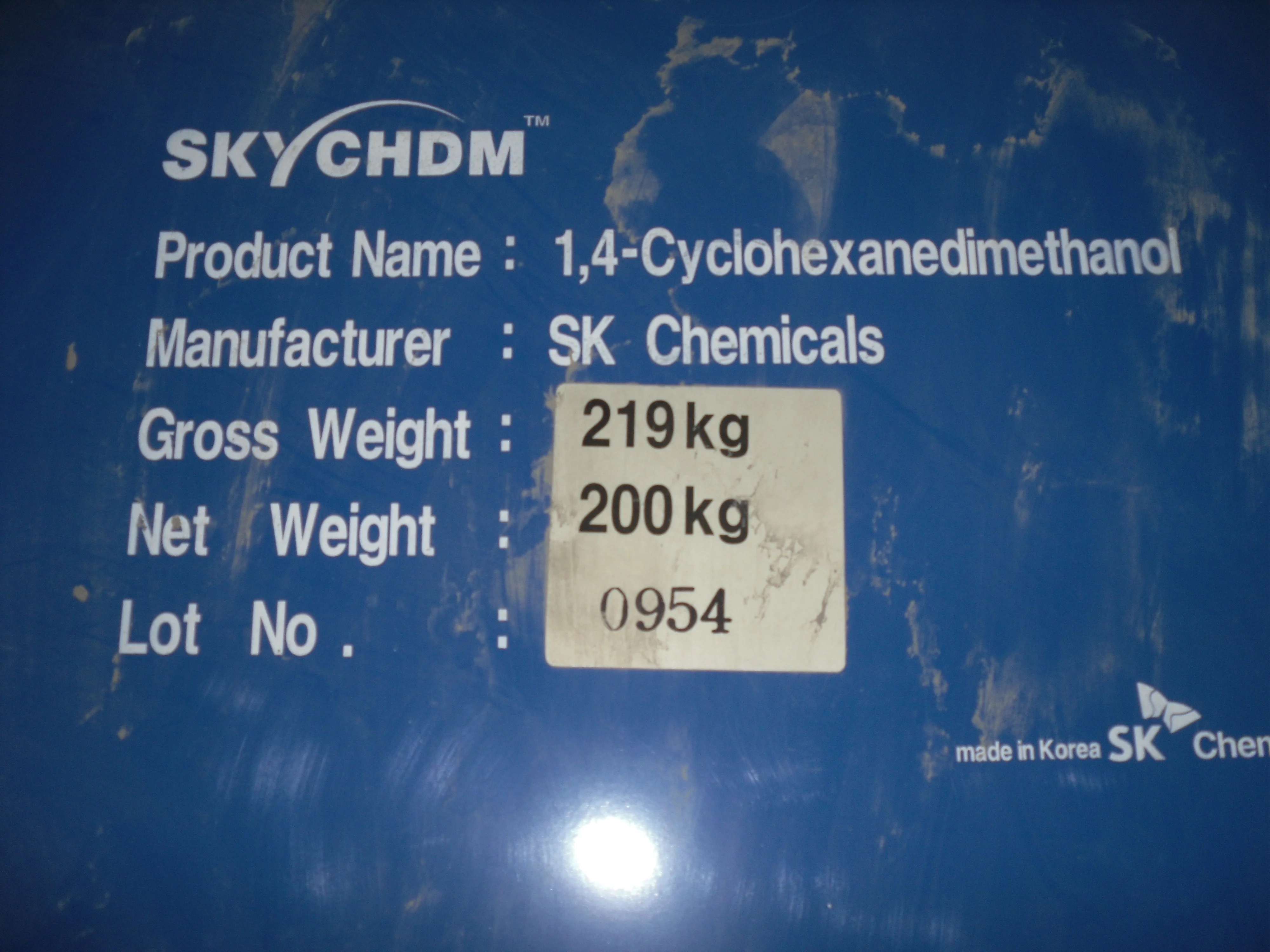 CHDM (SK) 1,4 -Cyclohexanedimethanol CAS NO. 105-08-8 SK CHDM